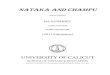NATAKA AND CHAMPU - University of Calicut · NATAKA AND CHAMPU Study material BA SANSKRIT CORE COURSE THIRD SEMESTER (2011 Admission) UNIVERSITY OF CALICUT SCHOOL OF DISTANCE EDUCATION