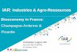 Industries & Agro -Ressources - CEPALconferencias.cepal.org/Conferencia_bioeconomia/Miercoles 7/Pdf... · ALCUE NET/CEPAL 07 0ctober 2015 IAR: Industries & Agro -Ressources Bioeconomy