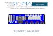 TARJETA ULN2003 - Sigma Electrónica ULN2003.pdf · Esta tarjeta está diseñada con el objetivo de utilizar el integrado ULN2003 para el control de un motor paso a paso, recomendamos