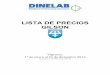 LISTA DE PRECIOS GILSON - dinelab.com€¦ · Cuenta con funciones de buenas prácticas de laboratorio como seguro de volumen, ... Cuenta con 4 modos de pipeteo (reversa, mezclado,