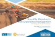 Smoothly Migrating to Web Experience Management · OpenText Web Experience Management ed. WEM Adoption Path 16 Assessment •Current platform assessment •Definition of migration