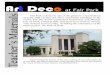 Art Deco - Dallas Historical Society · Art Deco at Fair Park s Materials Fair Park is home to one of the greatest concentrations of early 20th century Art Deco exposition buildings