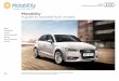 Motability - Barons Group | Audi, BMW, Ford, MINI … · Motability A guide to available Audi models ... 1.0 TFSI 95PS SE 3dr S tronic Automatic 727780 64.2 (4.4) ... 2.0 TDI 184PS