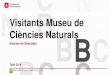 Visitants Museu de Ciències Naturals - museuciencies.catmuseuciencies.cat/.../uploads/2014_enquesta_visitants_museu_blau.pdf · (11,7%) i la visita guiada “descobrim el Museu Blau”