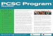 PCSC Programpcscprogram.ca/wp-content/uploads/2017/12/pcsc-newsletter-summer... · Dr. Celestia Higano, PCSC Medical Director Exercise FAQ for men with prostate cancer PCSC Staff