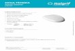 Accesorios de Losa 4 pzas Cozumel.pdf · Peso del producto terminado : ... (3.4") 141 (5.5") 73 (2.8") 74 (2.9") ... Dimensiones de embalaje : 500mm x 370mm x 60mm
