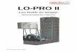 Geotech LO-PRO II Manual de Instalación y Operaciónspanish.geotechenv.com/manuals/geotech_lo-pro_II_manual_spanish.pdf · Torres empacadas En despojadores de aire convencionales