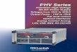 PHV Series - us.tdk-lambda.comus.tdk-lambda.com/hp/pdfs/data sheets/93008500.pdf · PHV Series Specification High precision, low ripple, industry standard, programmable High Voltage