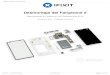 Desmontaje del Fairphone 2 - ifixit-guide-pdfs.s3 ... · Almacenamiento de 32 GB, expandible mediante la ranura para tarjetas MicroSD ... Módulo amplificador de potencia de banda