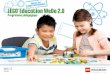 LEGO Education WeDo 20. - bb.ca · Bienvenue dans le programme pédagogique LEGO® Education WeDo 20. . Dans ce chapitre, vous allez découvrir les étapes fondamentales du voyage