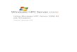 Using Windows HPC Server 2008 R2 Job …download.microsoft.com/download/B/A/6/BA689A0C-FAC6-4D41... · Web viewUsing Windows HPC Server 2008 R2 Job Scheduler Published: September