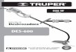 12679-05 instructivo - Truper® - Es mucha herramienta · Índice 2 Especificaciones técnicas Requerimientos eléctricos Normas de Seguridad para uso de herramientas eléctricas