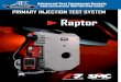 Raptor - atecorp.com€¦ · 2 3 The Hand Held Control Unit, RAPTOR-HH, is the user-friendly interface from which the operator remotely controls and monitors all the test process