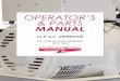OPERATOR’S & PARTS MANUAL - Northern Lights · OLXE 03/10 3 OPERATOR’S & PARTS MANUAL OLXE For Generator Model: LX-E 34E Read this manual thoroughly before starting your equipment