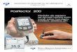 Folleto PosiTector 2000 español - umi.es PosiTector 200 espanol.pdf · Ayuda en pantalla, ... 3 pilas alcalinas AAA, manual en castellano, bolsa de transporte con ... Folleto PosiTector