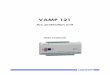VAMP 221 - Arc Protection · Arc protection unit VAMP 121 ... This manual describes the general functions of the arc protection unit, it also includes mounting and configuration instructions