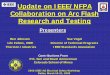 Update on IEEE/NFPA Collaboration on Arc Flash … · 2018-09-28 · IEEE/NFPA Collaborative Research Team. ... Workshop 14 Dr. Huaren Wu ... 2007. 4/1/2008 2008 IEEE, IAS Electrical