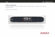 AKO-16524A Controlador avanzado de temperatura …help.ako.com/assets/uploads/3516524A01-2.pdf · Consulte las opciones disponibles en la hoja de esquemas incluida en su equipo. 