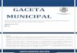 GACETA MUNICIPAL 2015-2018 - pinaldeamoles.gob.mxpinaldeamoles.gob.mx/Transparencia/ART67/FRACC_VIII/Gaceta 11.pdf · Que en la Vigésima Octava Sesión Extraordinaria del H. Ayuntamiento