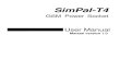 SimPal-T4 Manual 201412 - ssigjern.dkssigjern.dk/manuals/60000165_uk.pdf · SimPal-T4 GSM POWER SOCKET USER MANUAL SimPal-T4 GSM Power Socket Thank you for purchasing the SimPal-T4