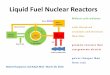 Liquid Fuel Nuclear Reactors - t presentations/TEAC2...  Liquid Fuel Nuclear Reactors Molten salt
