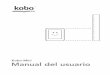 Guía de usuario de Kobo Minidownload.kobobooks.com/.../KoboMini/kobomini_userguide_es.pdf · Cambiar las opciones de texto y fuente en tu eReader ... Añadir notas a un libro en