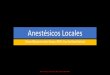 Anestésicos Locales - cmapspublic2.ihmc.uscmapspublic2.ihmc.us/rid=1QMZ8LS9Q-24NG010-2SCS/004... · Fármacos usados para acelerar el efecto de los anestésicos locales Victor Mauricio