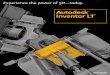 Autodesk Inventor LT - Profox · Autodesk is committed to sustainability. This brochure is printed on 25 percent post consumer waste recycled paper. Autodesk, AutoCAD, AutoCAD LT,