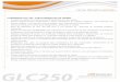COMPRESOR GLC 250 CARACTERISTICAS DE …galnac.com/wp-content/uploads/2016/02/GLC-250-10.pdf · • Compresor rotativo de tornillo con perfil asimétrico y de una etapa. • Rotores