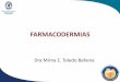 FARMACODERMIAS - pediatrasyucatan.org.mxpediatrasyucatan.org.mx/docs/presentaciones/farmacodermias.pdf · EPIDEMIOLOGÍA Lansang P, Weinstein M, Shear N. Drug reactions. En: Schachner