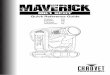 Quick Reference Guide - CHAUVET Professional · The Maverick MK1 Spot Quick Reference Guide (QRG) has basic product information such as connection, mounting, ... Mexico, or Benelux,