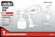 INSTRUCTION MANUAL SPECIFICATIONS ozito.com… · INSTRUCTION MANUAL SPECIFICATIONS Voltage: 230-240V ~ 50Hz Power:400W Max. Flow Rate: 450ml/min ... Cleaning Needle Viscosity Cup