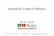 Industrial Costs in Mexico - Cloud Object Storage | … · Industrial Costs in Mexico ... – Design & engineering – Data management – Repair & maintenance CHINA ... Nuevo Leon