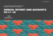 Annual Report and Accounts 2017-18 · orula or ealt oards to ensure tat aratons n undn leels properl relect derences n populaton ealt needs Reported tat contnun proeents are edent