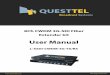 8Ch CWDM 3G-SDI Fiber Extender kit - Questtel · L-XSDI-CWDM-3G-TX/RX User Manual 8Ch CWDM 3G-SDI Fiber Extender kit  sales@questtel.com
