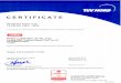 docs.petlas.comdocs.petlas.com/file/petlas-14001-certificates yeni-son.pdf · CERTIFI Management system as per TS EN ISO 14001 : 2005 CAT WVNORD E In accordance with TÜV Teknik Kontrol