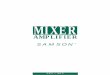 MIXER - samsontech.com · Introduction Congratulations on purchasing the Samson S83/S63 Mixer Amplifier! In this manual, we’ll take you on a guided tour through all the features