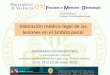 Eduardo Murcia Profesor Titular Medicina Legal · Lima 19 al 22 de mayo 2010 ... (1-4 a.) En caso de imprudencia profesional: ... de semana Idem pero de menor gravedad en