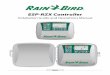 ESP-RZX Controller - rainbird.com · English Rain+Birdt ESP-RZX Controller Installation Guide and Operations Manual ESP-RZX Z O N E OFF AUTO T 2 W 3 TH 4 F 5 S 6 SU 7 M 1 DATE/TIME