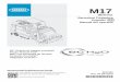 M17 Manual del operario (ES) - maqcen.commaqcen.com/wp-content/uploads/2017/01/restregadora-fregadora... · Para obtener los manuales de piezas más recientes o ... ES® Sistema de