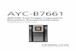AYC-B7661 Installation Manual - AxtraxNGaxtraxng.com/support/Manuals/.../AYC-B7661_Installation_Manual_v02... · This manual and the information contained herein are proprietary to