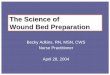 The Science of Wound Bed Preparation · The Science of Wound Bed Preparation Becky Adkins, RN, MSN, CWS ... 20Schultz, Sibbald, Falanga, et al, 2003. TIME Principles of Wound Bed