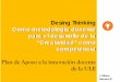 Desing Thinking Como metodología docente para el ...servicios.unileon.es/formacion-pdi/files/2017/02/DESING-THINKING.pdf · Como metodología docente para el desarrollo de la 
