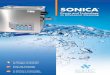 SONICA Ultrasonic cleaner catalogue 2008 - soltec.it SONICA it_en... · dental, médica hospitalaria, militar y aero-espacial. Basándose en el uso de energía ultrasónica, acompañada