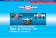 GAS PRESSURE REGULATORS AP - Valve-tecvalve-tec.fi/data/documents/Systems-Division-Press.Reg.-P-AP.pdf · GAS PRESSURE REGULATORS AP (High Pressure) ... Flow rate up to 1.500.000