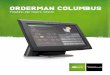 ORDERMAN COLUMBUS · Orderman Columbus è la perfetta sintesi fra tecnologia e design: affidabile, incredibilmente semplice da utilizzare e con prestazioni eccezionali