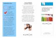 THE KUMON COMMITMENT your child's future · As you now know Kumon is a daily commitment. It is expected that your child completes at least one workbook per day. To just do the workbook