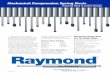Mechanical Compression Spring Struts - Compliance · Designed for a long life while maintaining consistent, repeatable loads, Raymond Mechanical Spring Struts are the ideal choice