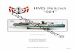 HMS Renown “604” - BillingBoats-Directbillingboats-direct.com/estore/instructions/billing/bb604.pdf · “604” 021112 BUILDING INSTRUCTION ... utilizados vários tipos diferentes
