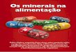 MINERAIS Os minerais na alimentaçãoaditivosingredientes.com.br/upload_arquivos/201805/... · minerais exercem diversas atividades imprescindíveis. São essenciais à manutenção